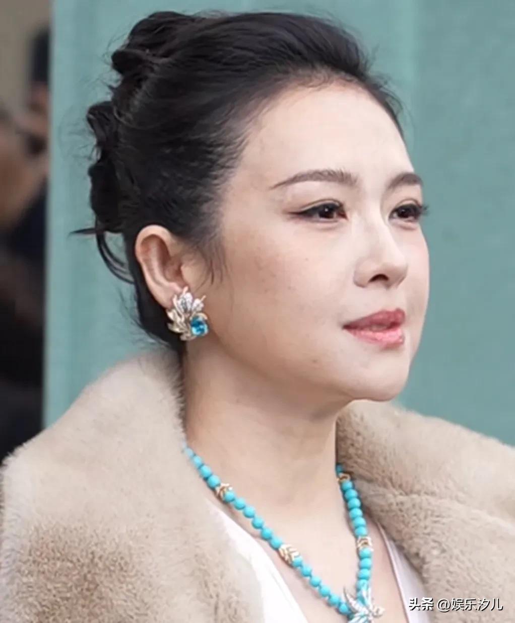 章子怡的脸变圆润了
以前是精致的下颌线
现在变得有些不像她了
有人说她像曾宝仪