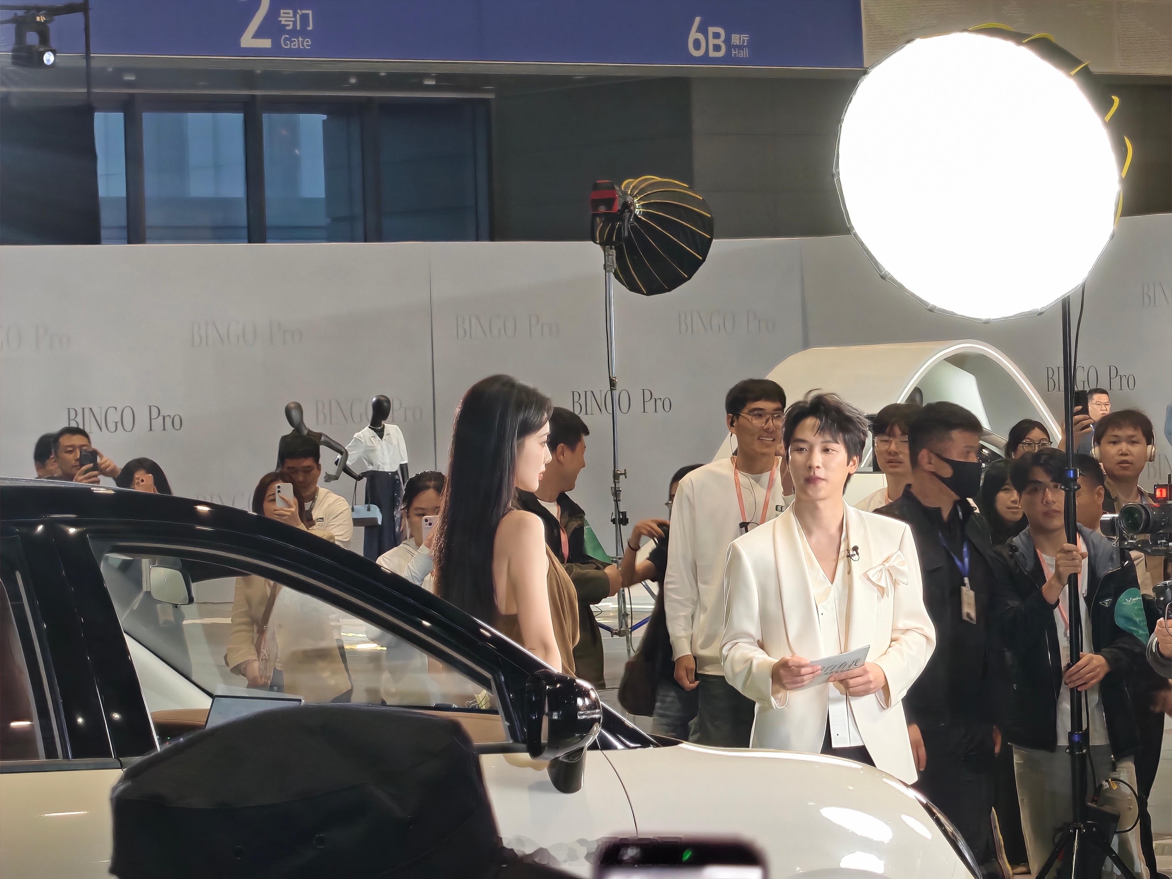 女明星还是瘦啊晚点看看这位代言人和缤果的适配度～孟子义颜选座驾缤果Pro4月14