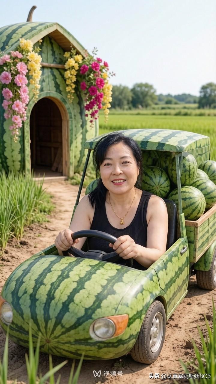 女拖拉机手带领乡亲走上致富路，这画面想想就带感！以前拖拉机在农村那可是个稀罕物件