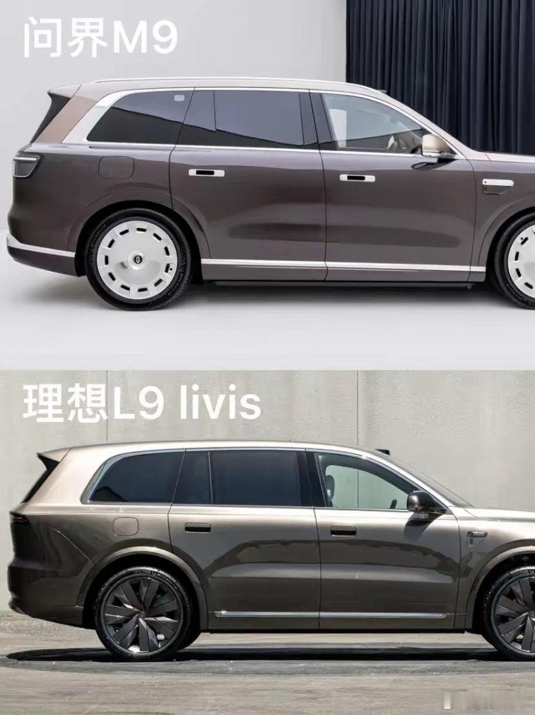 3款国产豪华新能源汽车品牌旗下大型SUV代表，侧面看起来谁的豪华气场更足？图一：