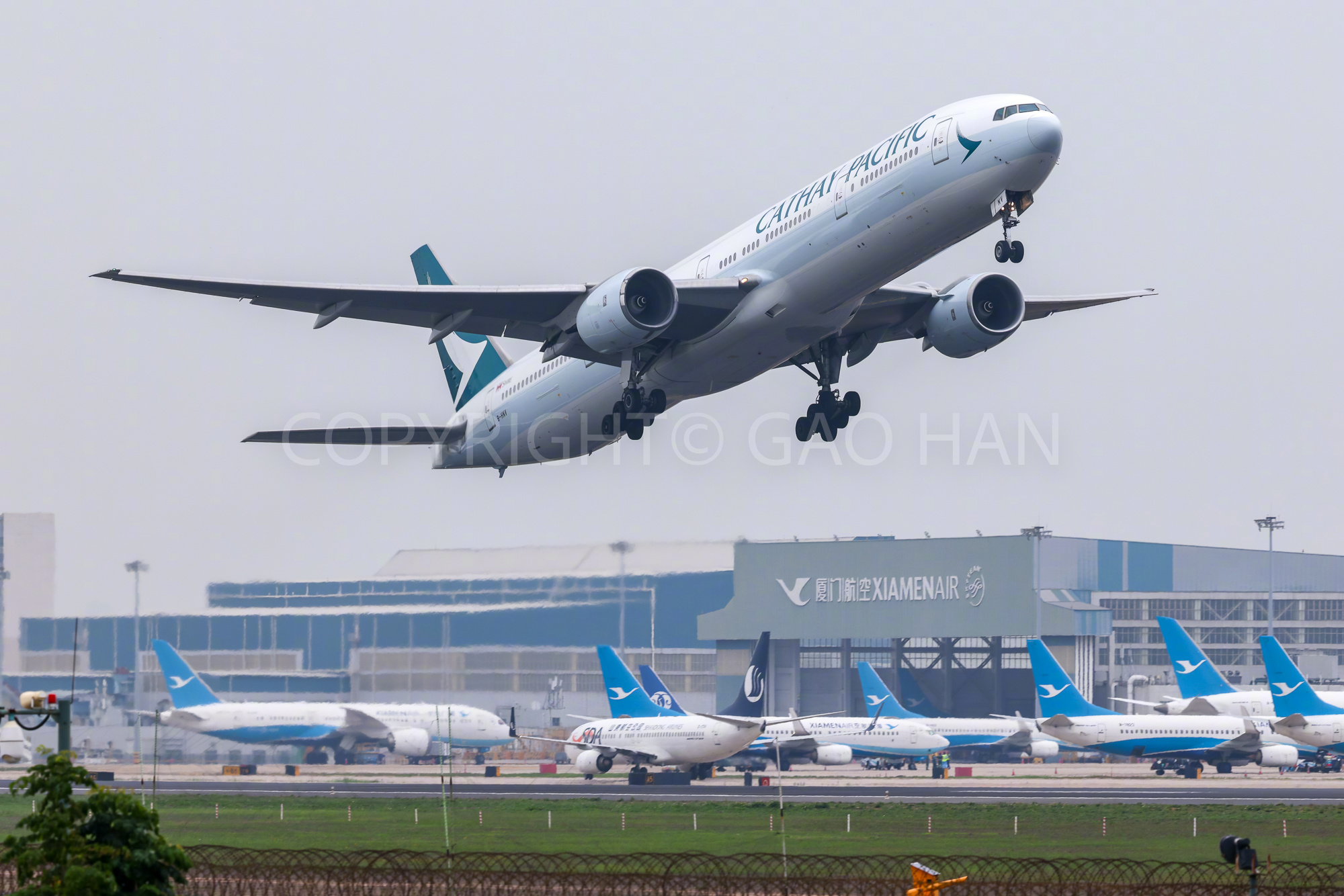 航空君航空科普 很高兴能在厦门和各位飞友交流，厦门机场的点位很多，很有特色，机型