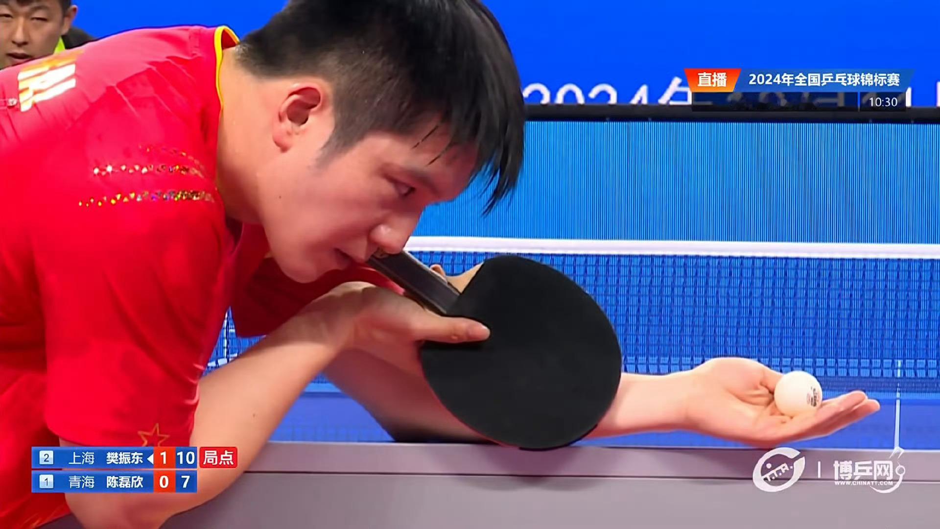 咚咚你就是压舱石，永远不要担心，因为我们有樊振东。辛苦啦咚咚大王！[努力]#全锦