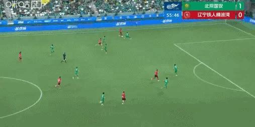 北京国安中超联赛北京国安 邦本宜裕破门扳平比分北京国安 1-1 辽宁铁人 