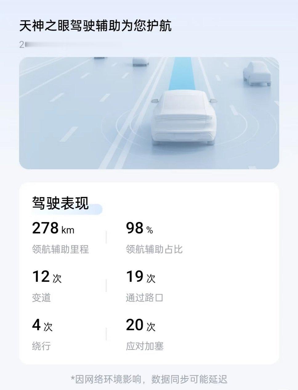 天神之眼B，国道加高速路加村路，278公里路程使用率达到98％。这比例猛不猛？你