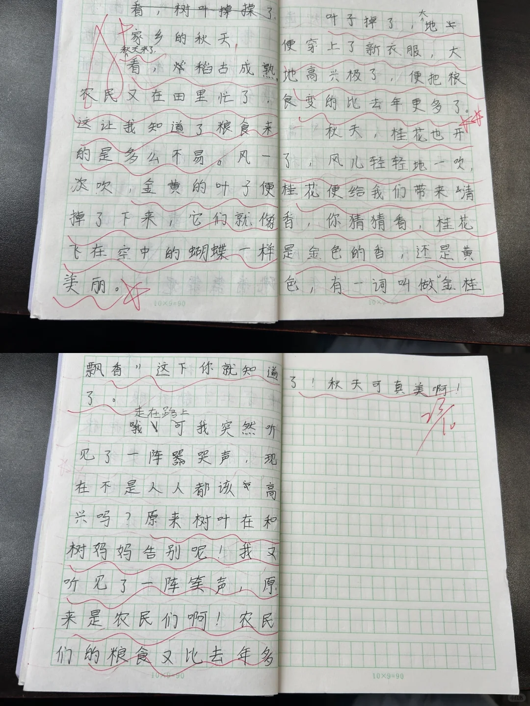 小练笔《家乡的秋天》