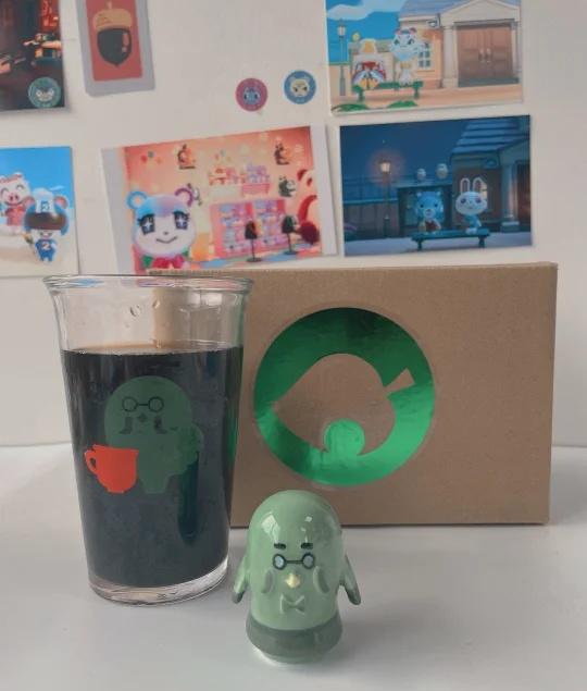 【岛民速报】动森鸽子老板玻璃杯！
咖啡时间秒变动物森友会现场☕
还原游戏里超治愈