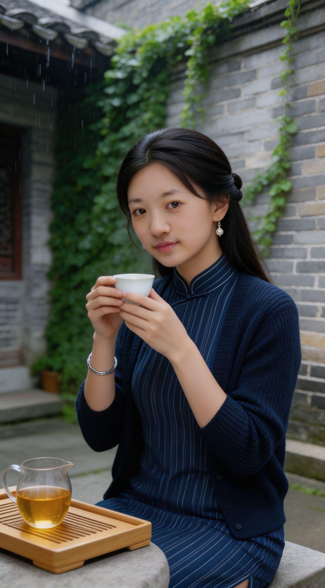 如果你爱上一个人，
明知注定分离，
你还会喝这一盏茶吗？
还是你不敢？