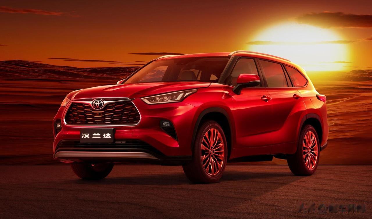 销量三连涨的汉兰达，上半年累计销量只有31106辆，作为广汽丰田旗下的热销中型S