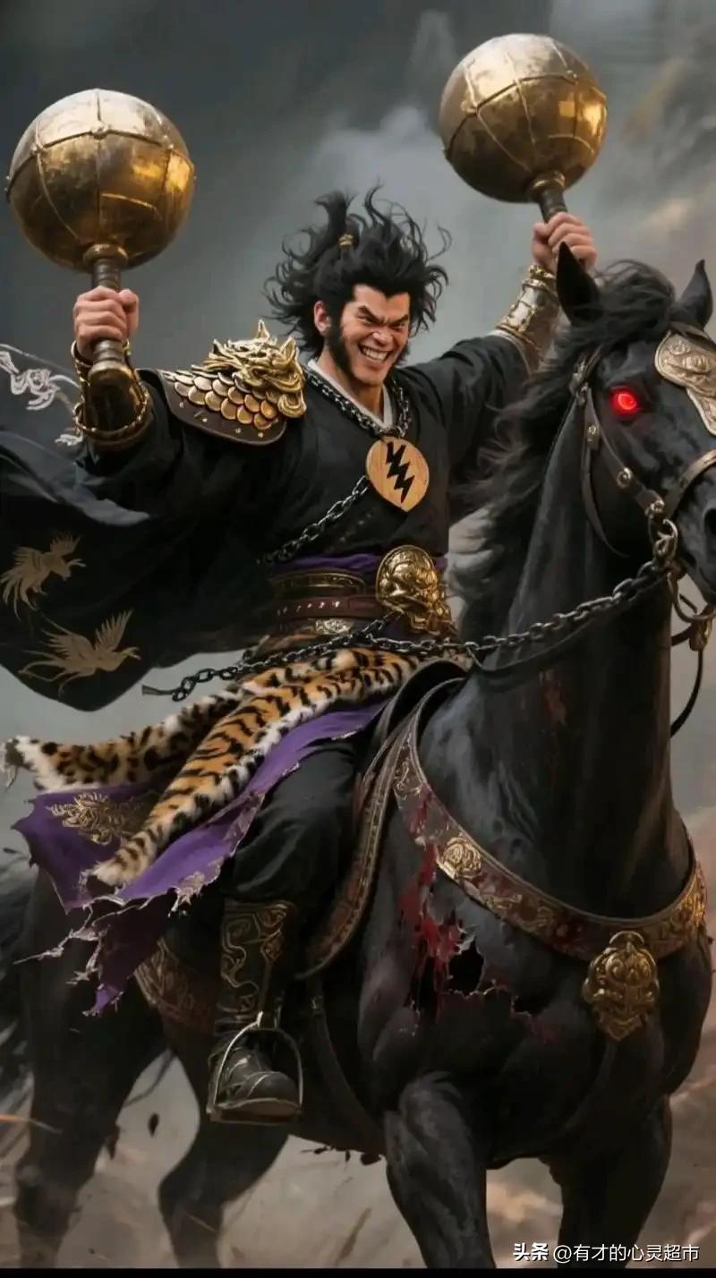 说起李元霸，多数人最先想到的是那对八百斤的铁锤、尖嘴缩腮的模样，还有单骑震退百万