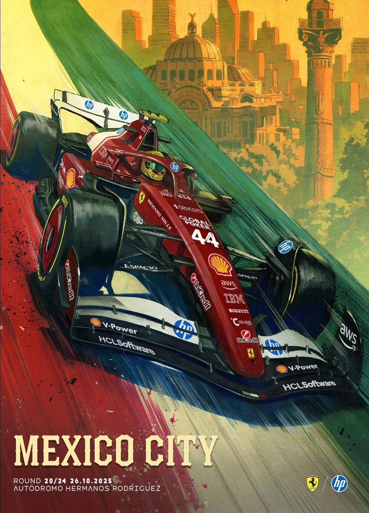 墨西哥比赛周来了F1[超话]2025f1墨西哥大奖赛 ​​​