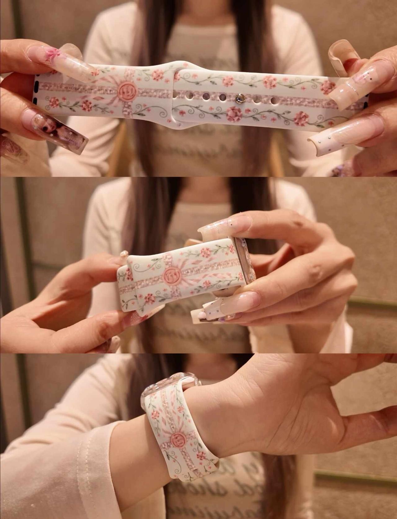 古早味🤍💐玫瑰胸花表带
applewatch表带 iwatch表带分享 iW