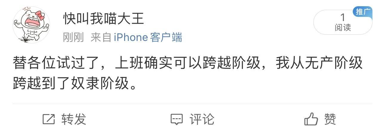 《上班真的可以跨越阶级》哈哈哈哈哈哈哈已老实 