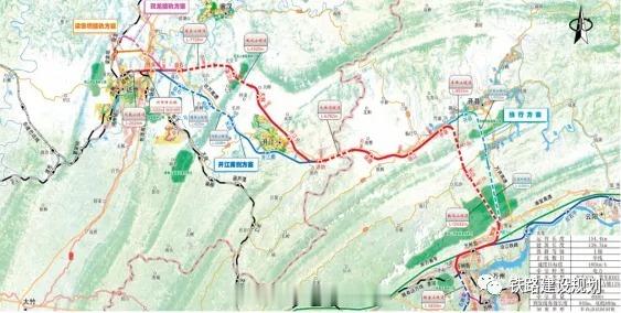 国铁播报【达万铁路扩能改造，或将改线→】5月14日，重庆市开州区交通运输委员会发