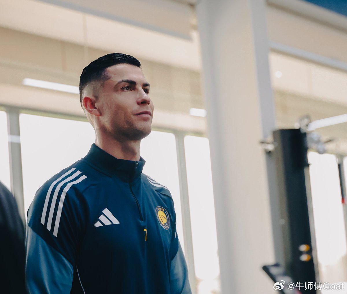 C罗 最新训练照💪 