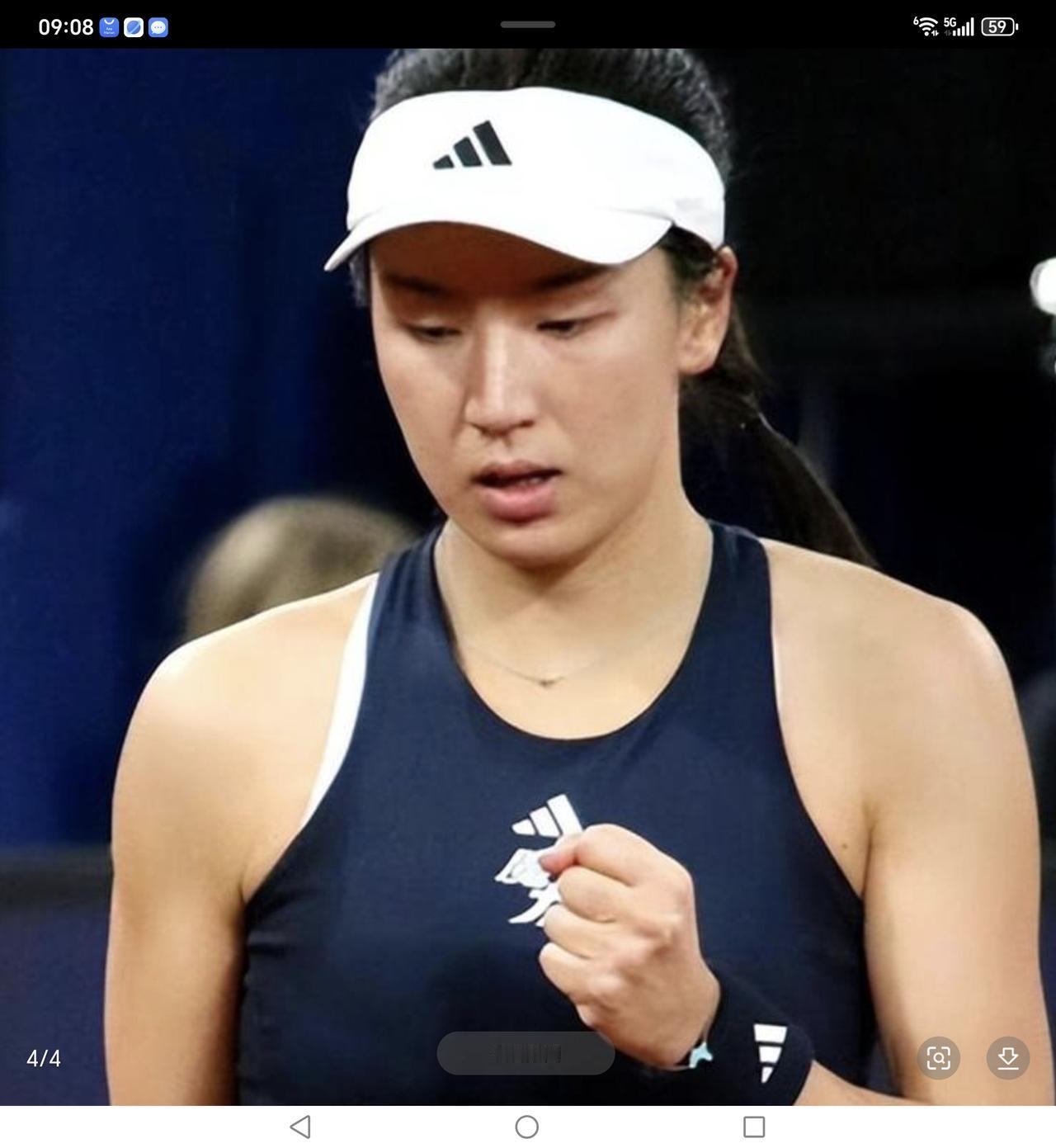 北京时间4月14日晚23：01，WTA250女单一场焦点战落幕，中国莎娃王欣瑜以