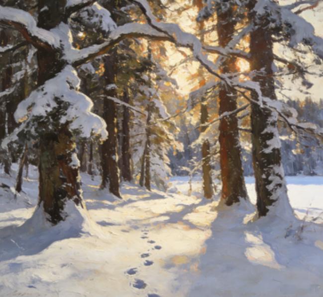 风收起了春夏的轻柔和秋日的飒爽，裹着北地的凛冽，成了冬日原野的主宰。它掠过光秃秃