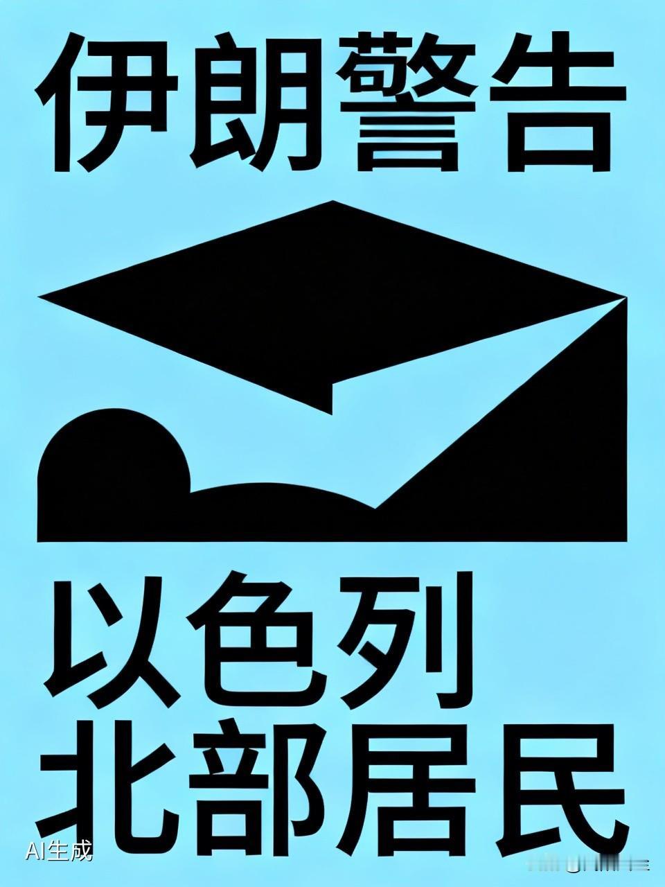 伊朗“哈塔姆·安比亚”中央总部发言人向以色列北部居民发出警告：

内塔尼亚胡继续