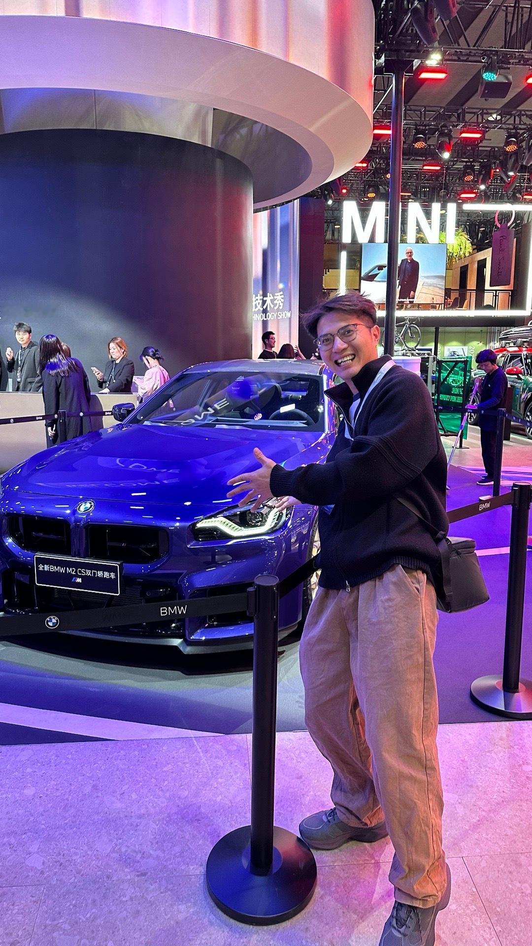 宝马M3 Touring实车是真帅啊！M2 CS则更战斗感十足新世代宝马无论外观