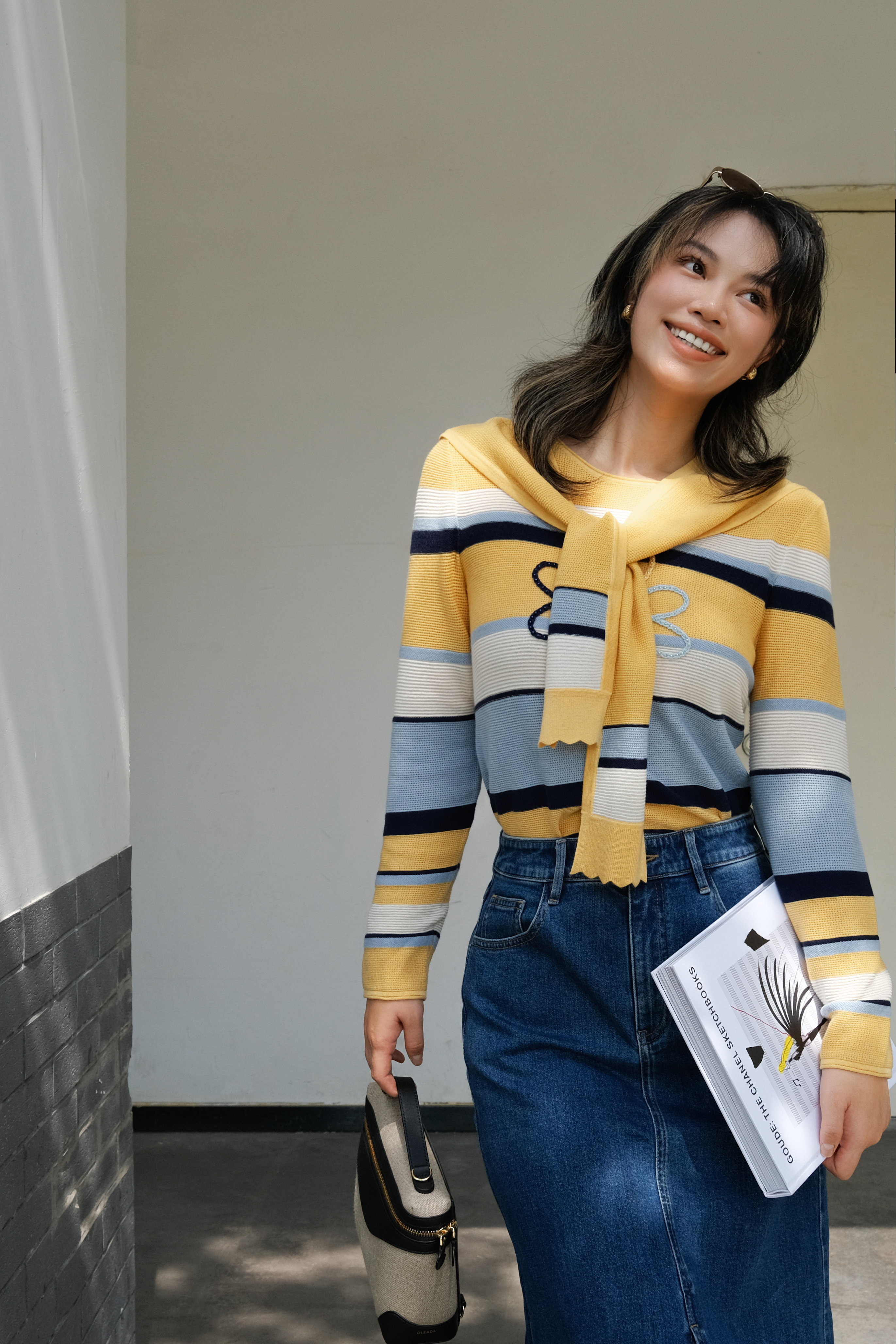 🍂提前预习一下早秋交上两组穿搭作业📓条纹单品化身自在宣言的最优解不经意间聪明