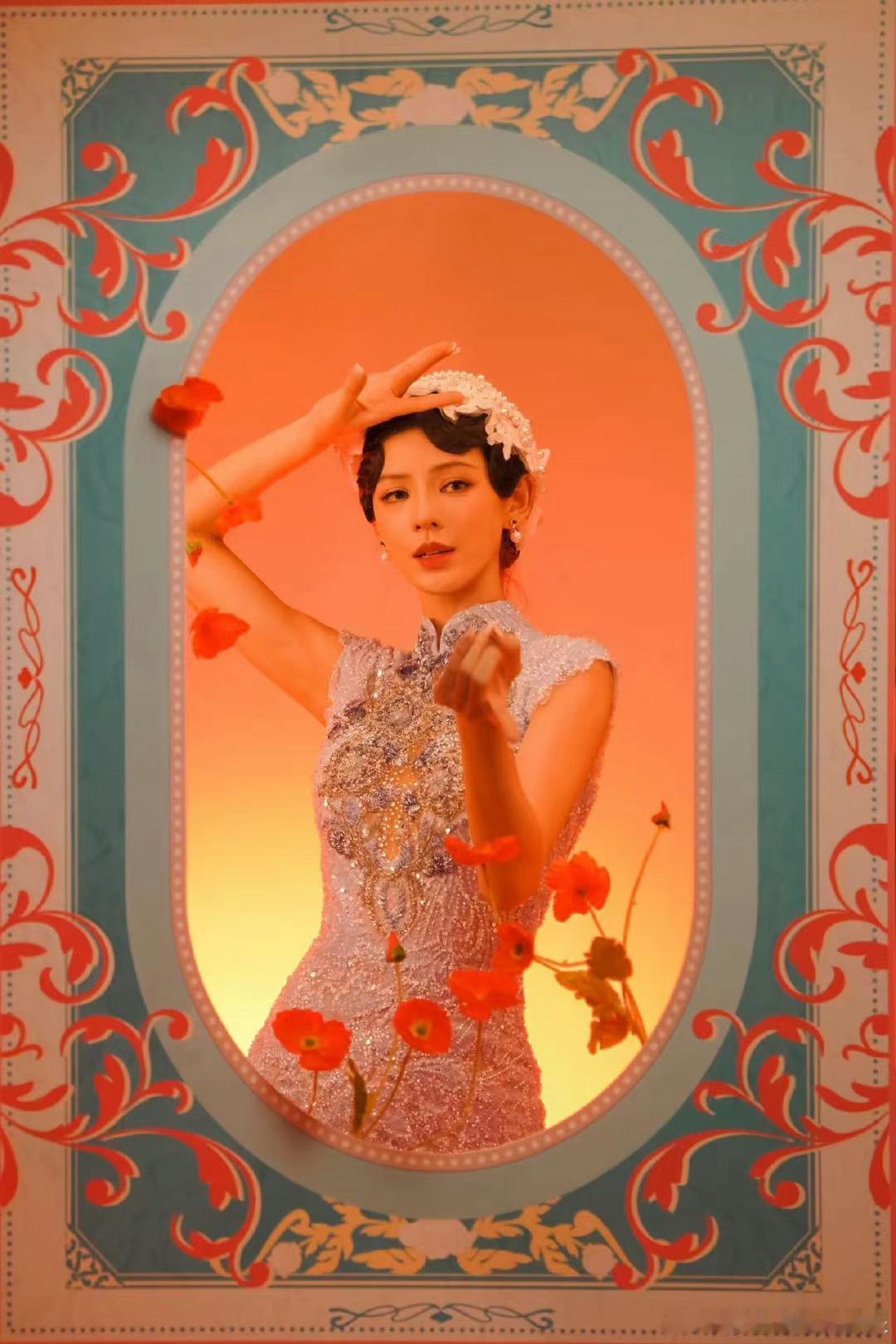 #张予曦民国旗袍造型#纳闷了张予曦都美成这个样子了还有人挑刺说素颜丑，大姐们差不