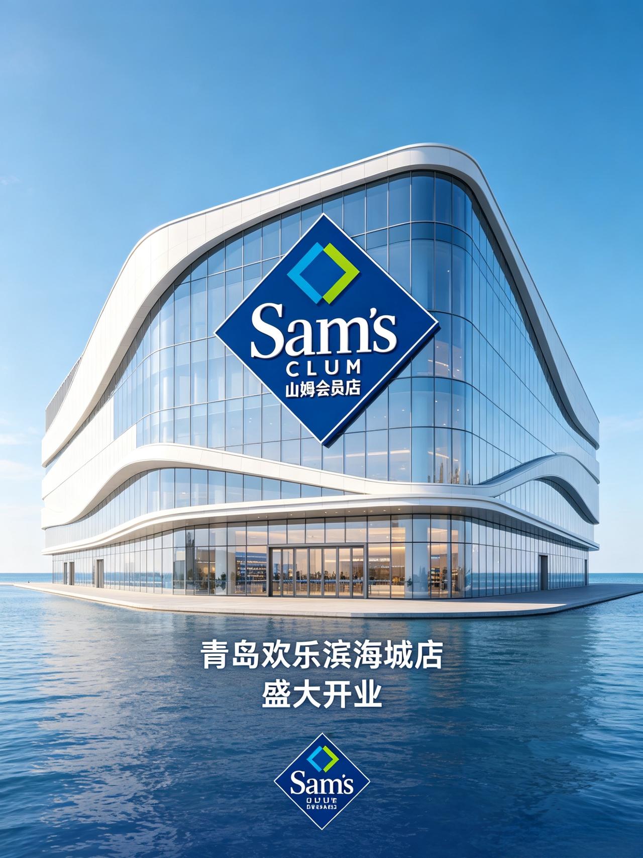 定了！青岛山姆5月中旬开业，市北欢乐滨海城迎重磅利好

4月29日官方消息，青岛