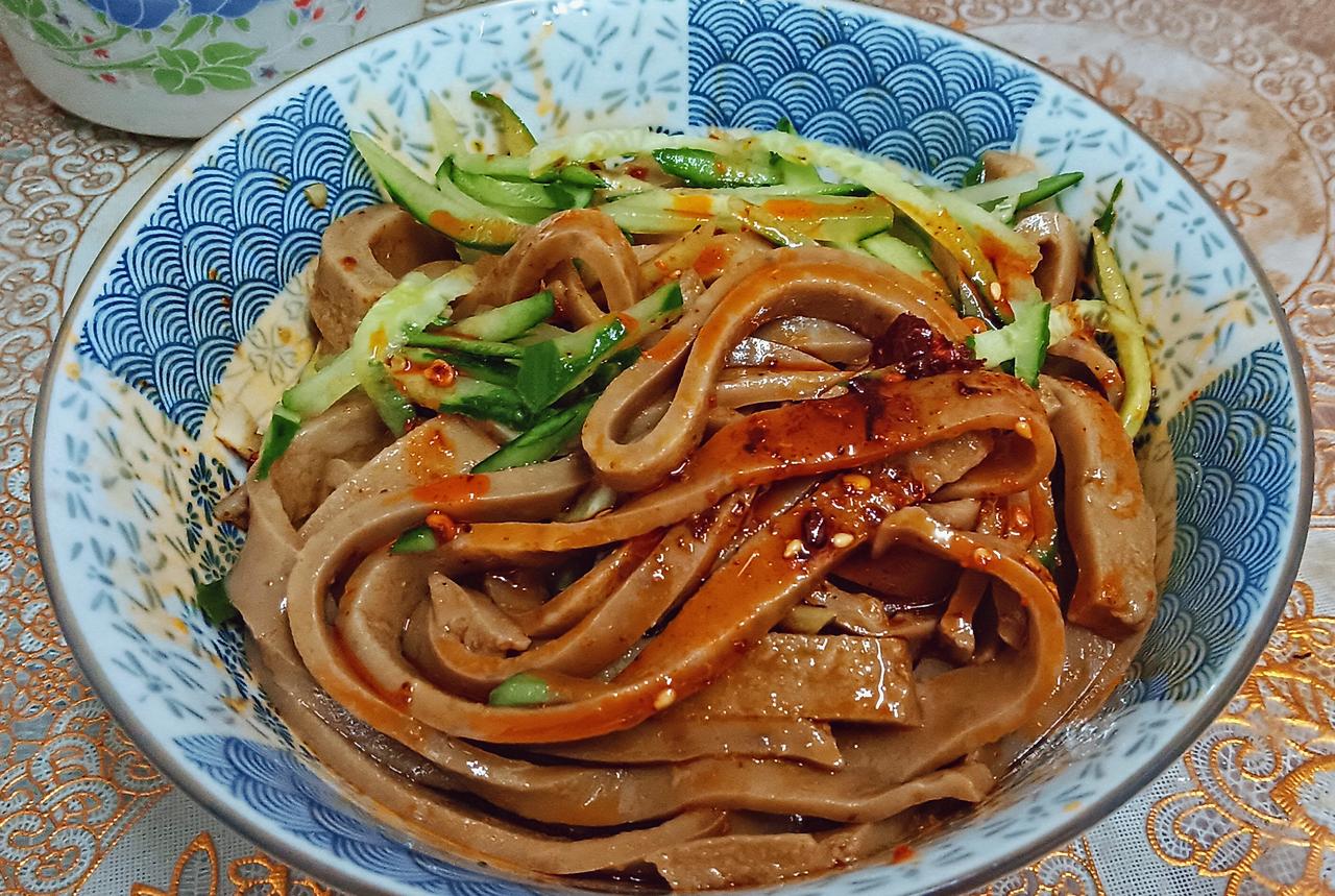 今天第一次做醋粉，很成功。