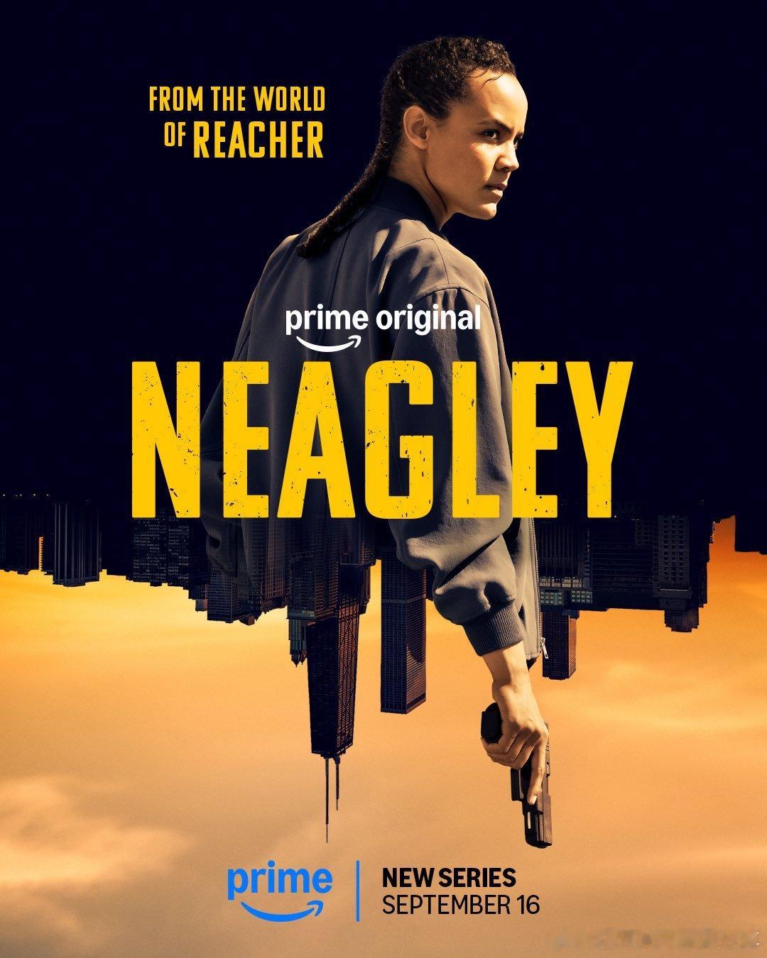 侠女内莉 《侠探杰克 REACHER》衍生剧集《侠女内莉NEAGLEY》新海报已