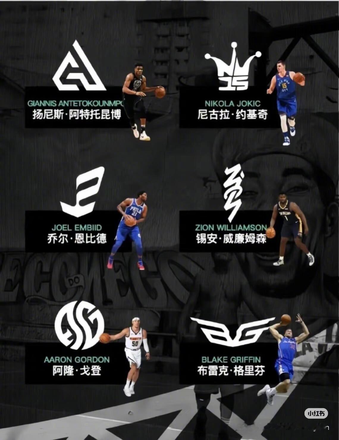 NBA球星个人logo标志，你最喜欢哪一个？ 