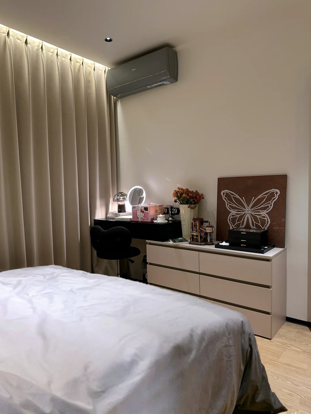 下班回家推开卧室门的一刻，心都融化了…