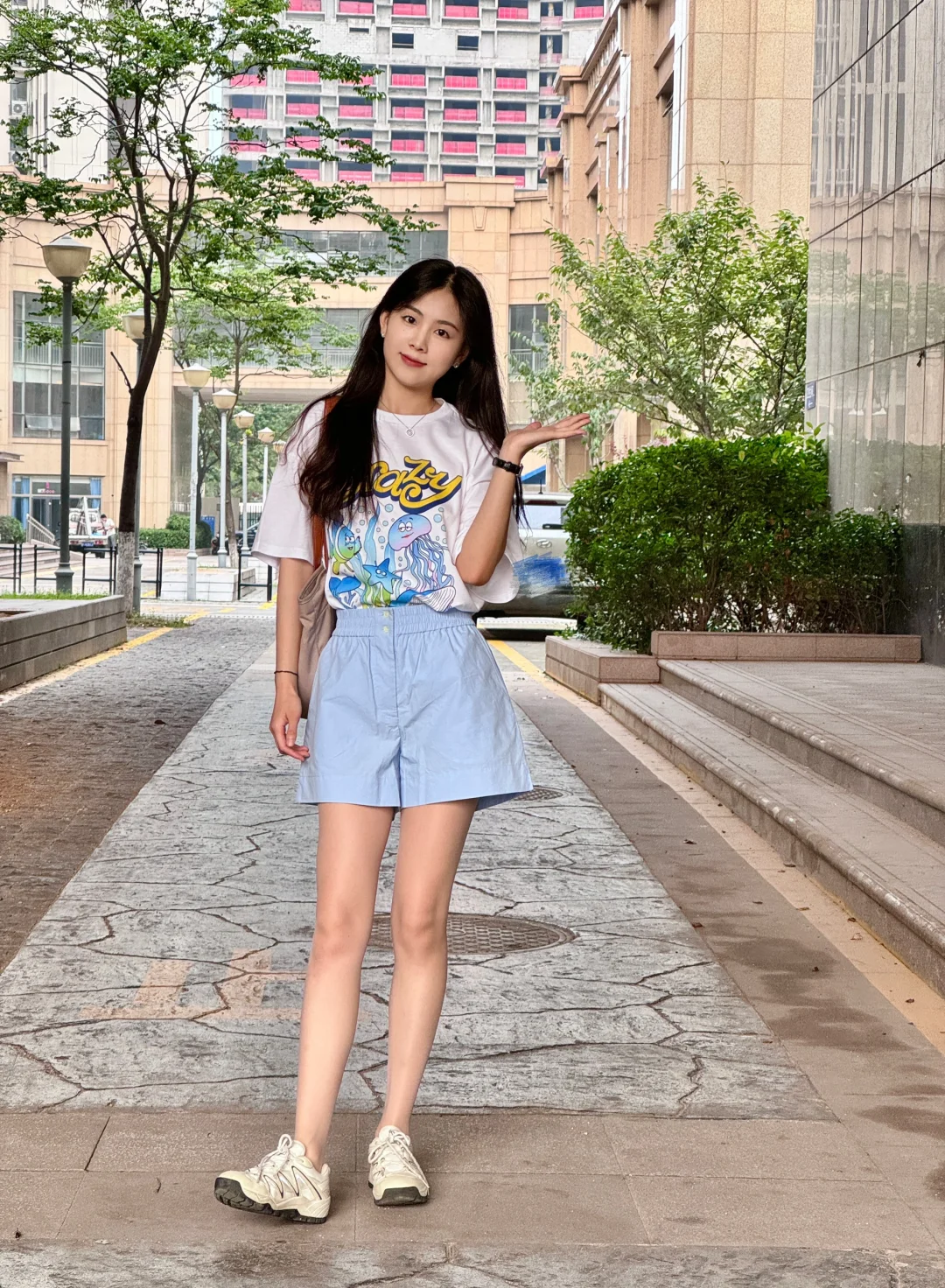 夏天 清新温柔穿搭🩵 | 97年大专老师OOTD
