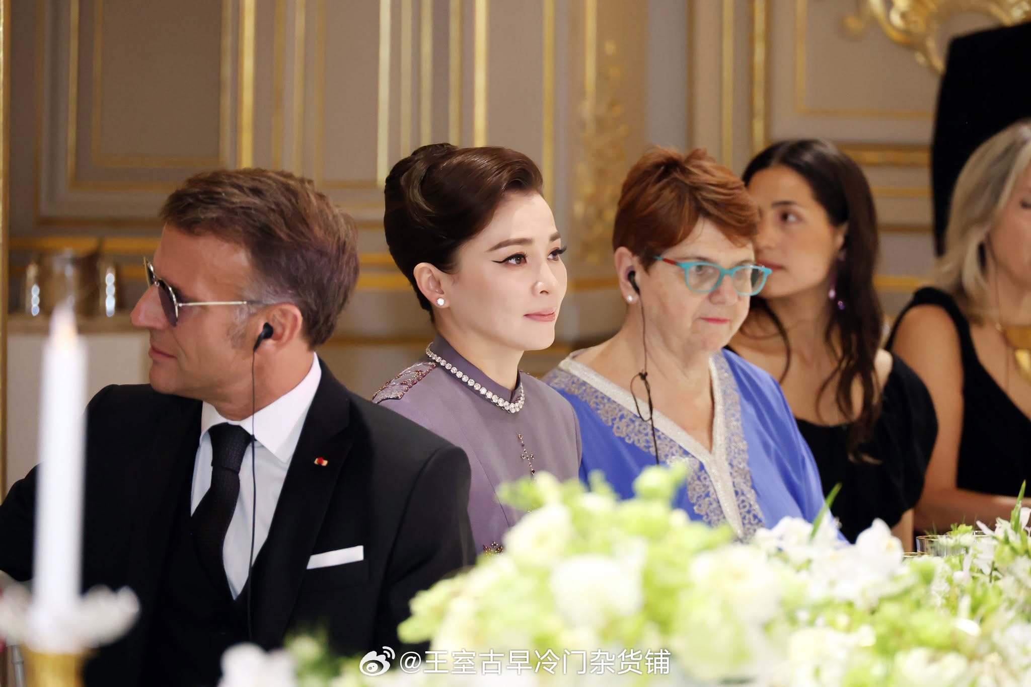 王室王室泰国王室素娘娘 2026年6月30日，狗哥素娘娘镇宅出席欢迎宴会。 