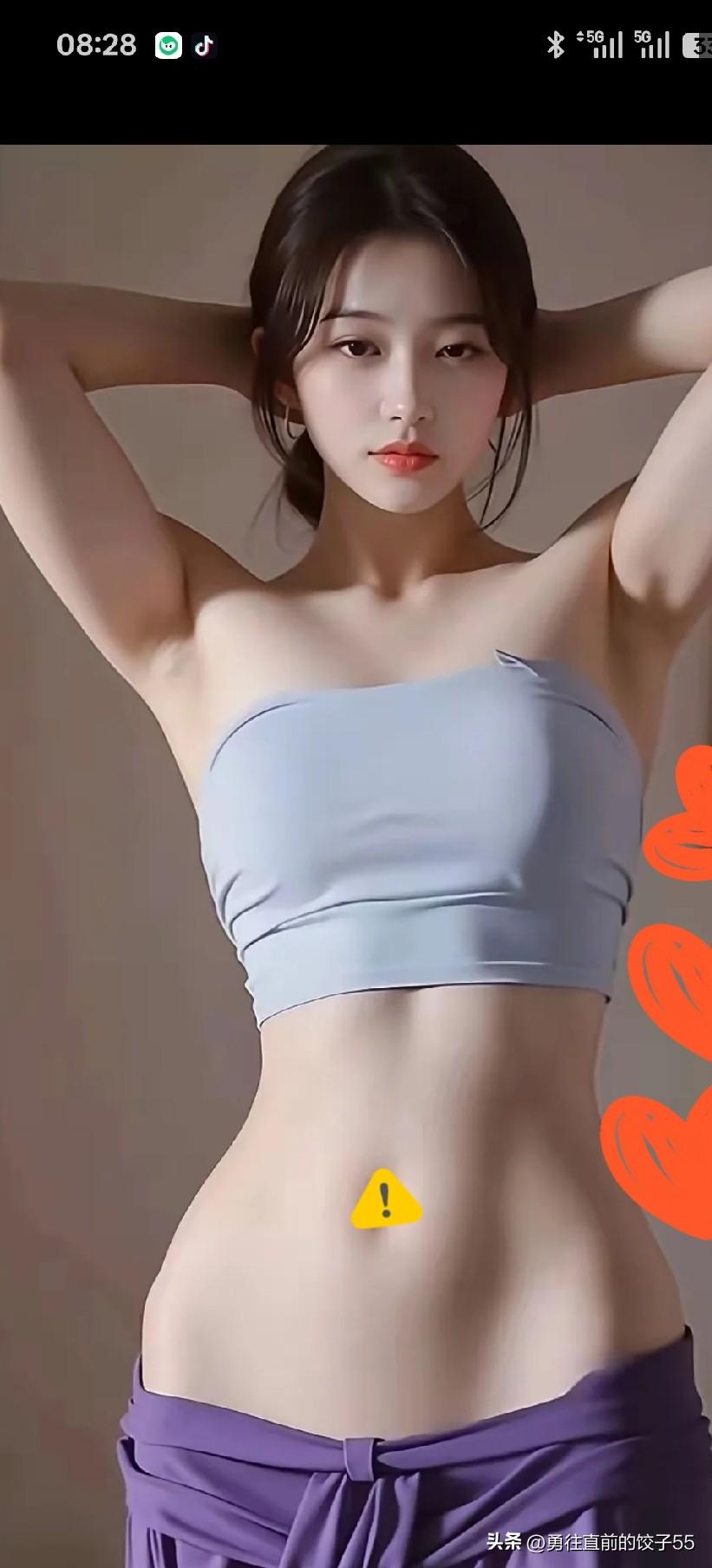 女生的力量与美感，理想身材标准：
1，身材比例匀称；
2.挺拔的身姿；
3.舒展