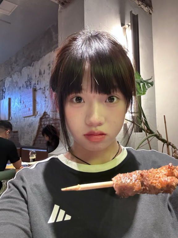 我今天吃羊肉串儿