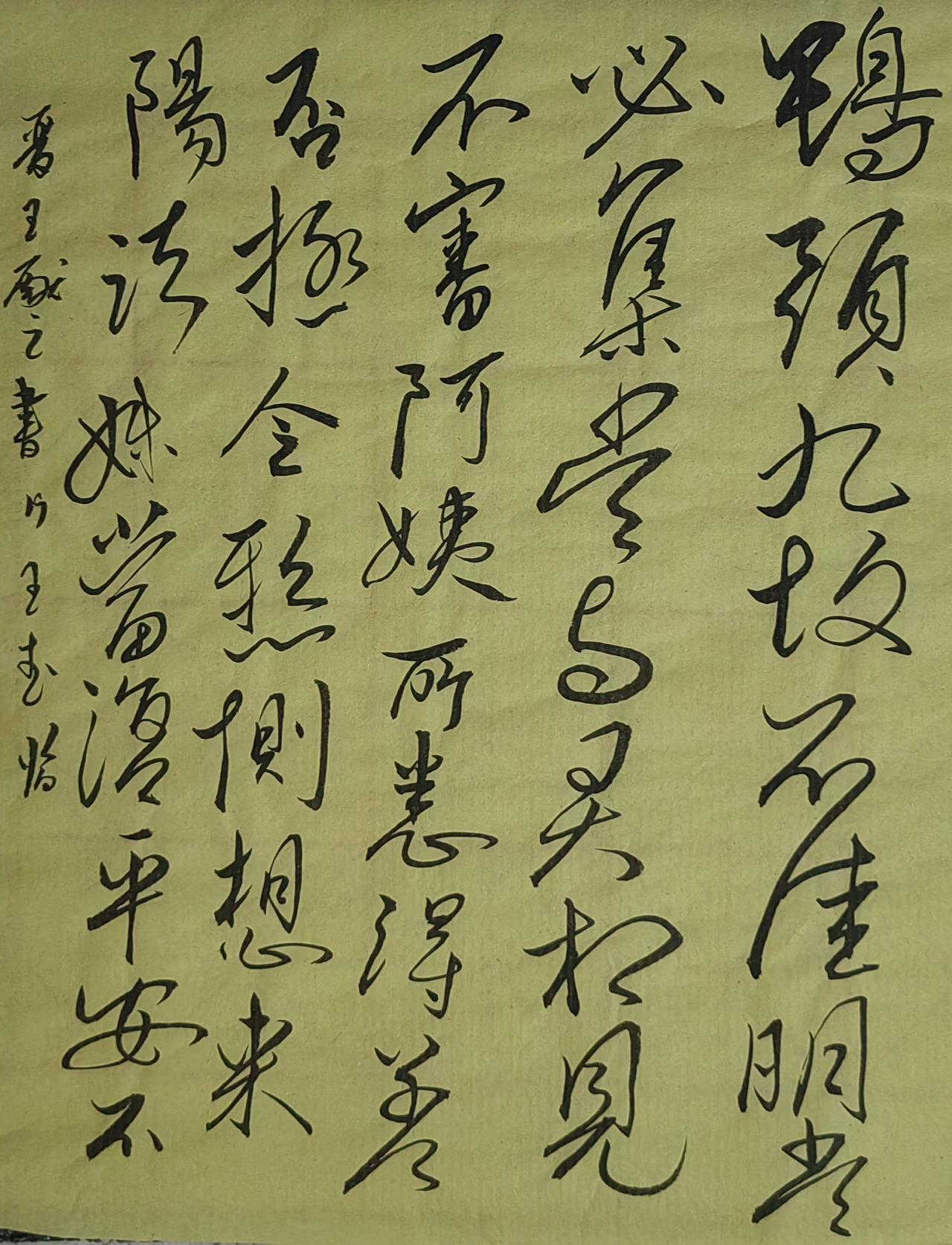 大家来交流讨论草书师从张伯英