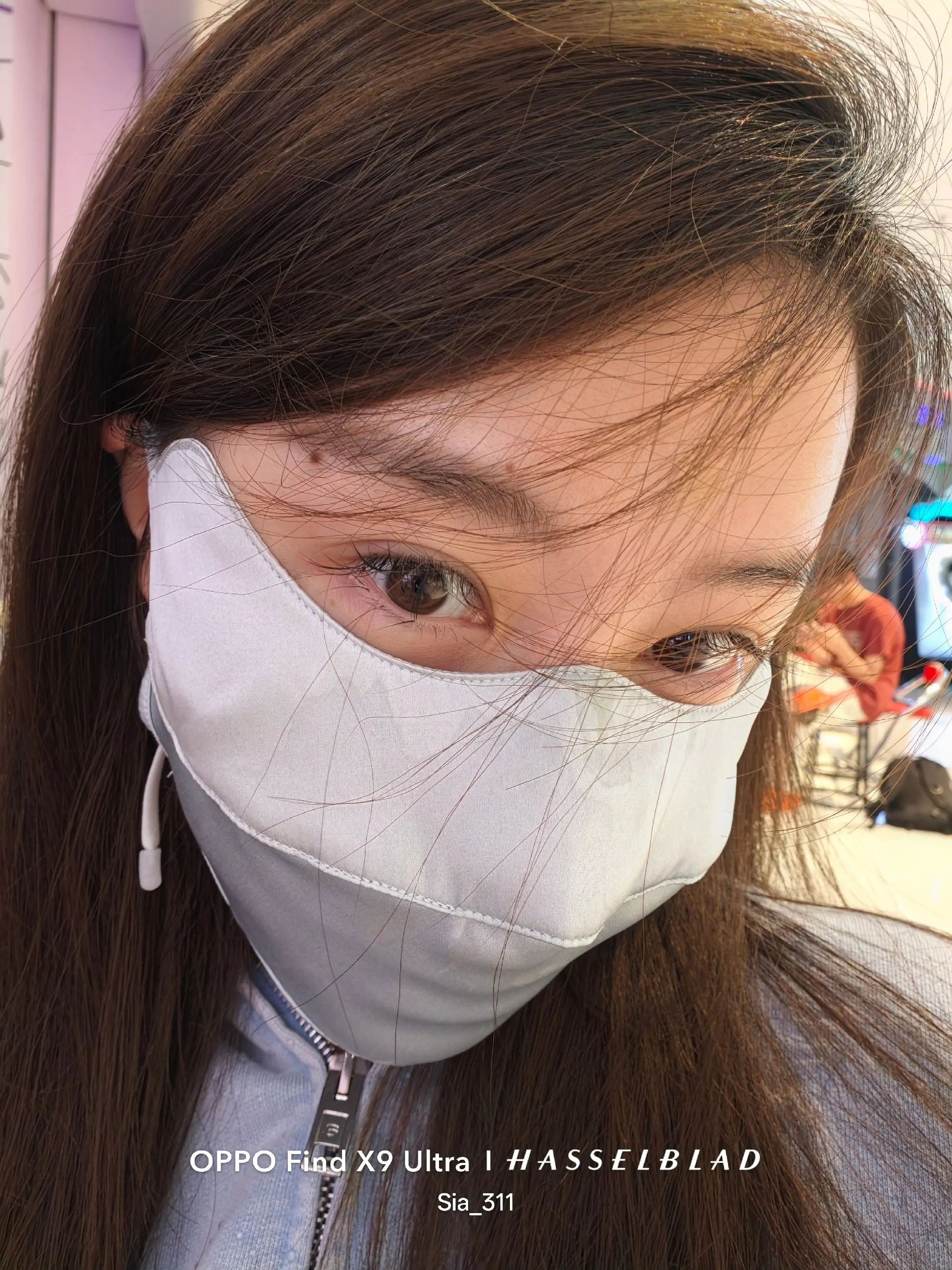 刚洗的头就是舒爽