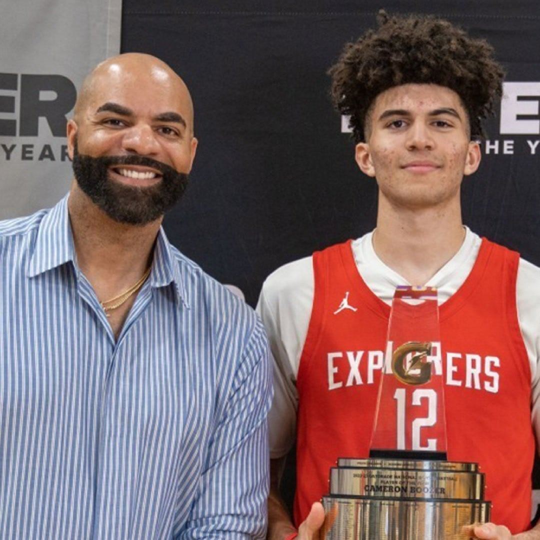 布泽尔说儿子卡梅隆布泽尔是“现代版邓肯”：“看看蒂姆·邓肯的成就。我不是要把卡梅