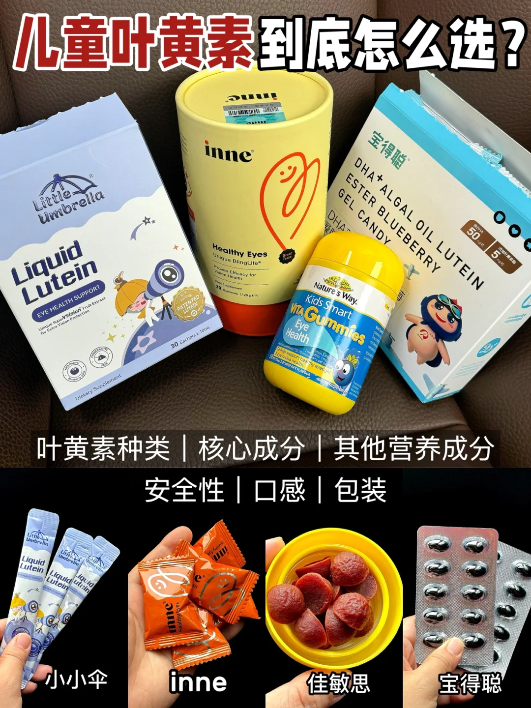 拒绝盲目跟风！一篇读懂叶黄素怎么选！
