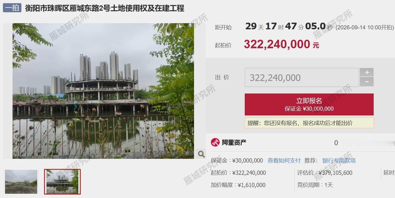 3.2亿元！衡阳高铁新城超高层地块正式开拍！
 
这里当年规划212米双子塔，目