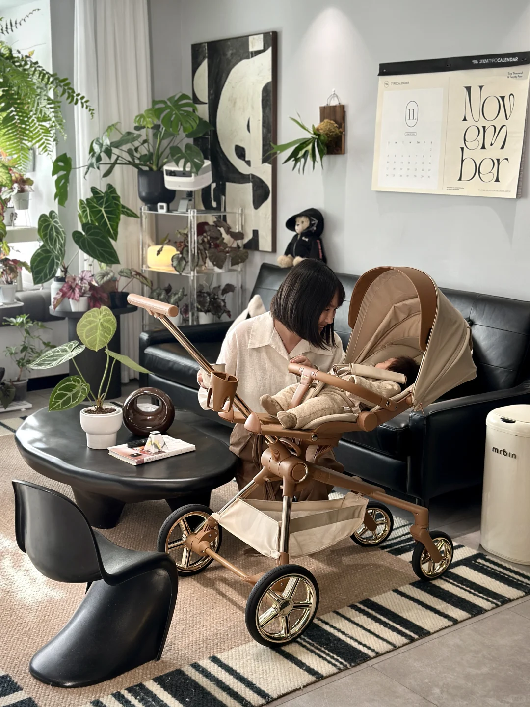 新生儿遛娃神器｜宝宝的秋冬美拉德座驾☑️