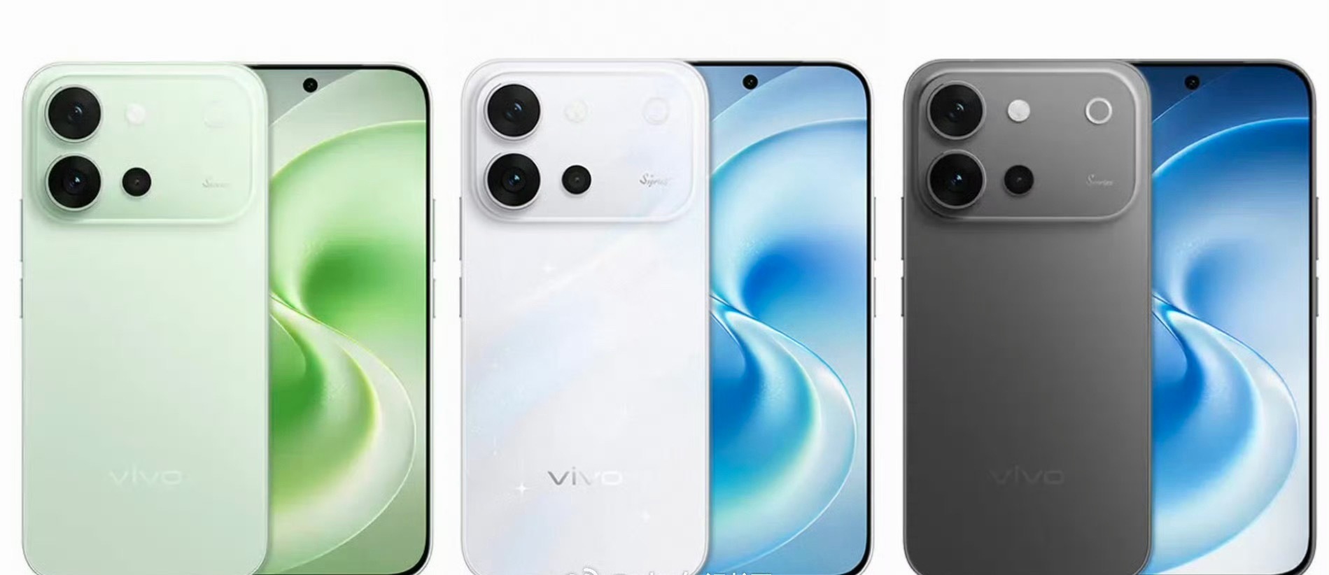 vivo S60三个颜色，质感在线