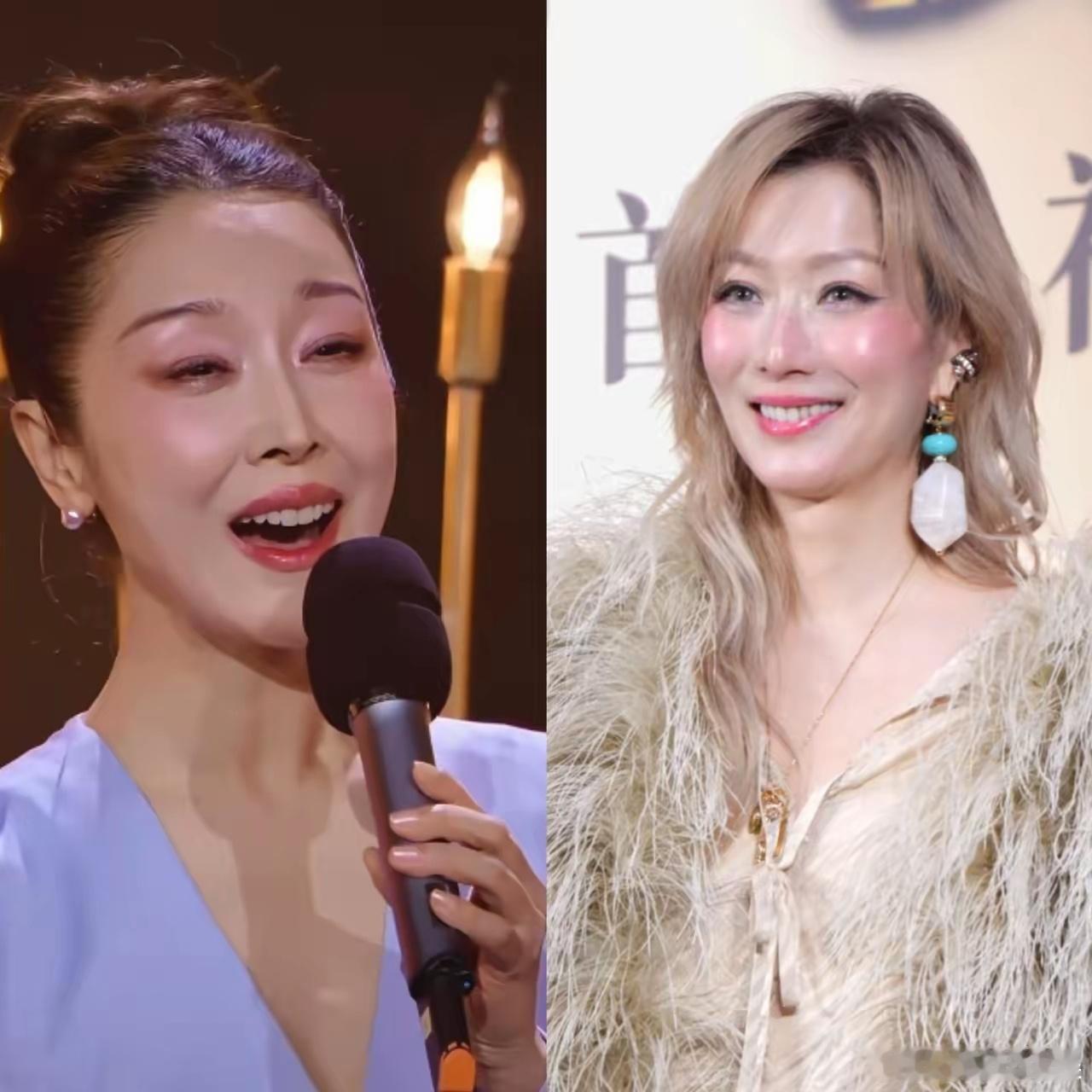 天呀，我从郑秀文和孙悦的脸上，看到了不老的秘密。大家有没有发现，郑秀文和孙悦都特