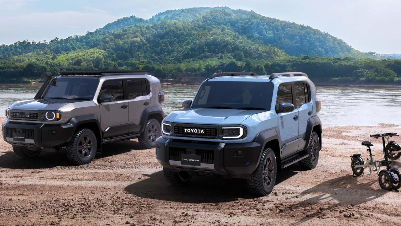 丰田全新兰德酷路泽FJ车型在日本市场正式发布～
新车基于Hilux Champ平