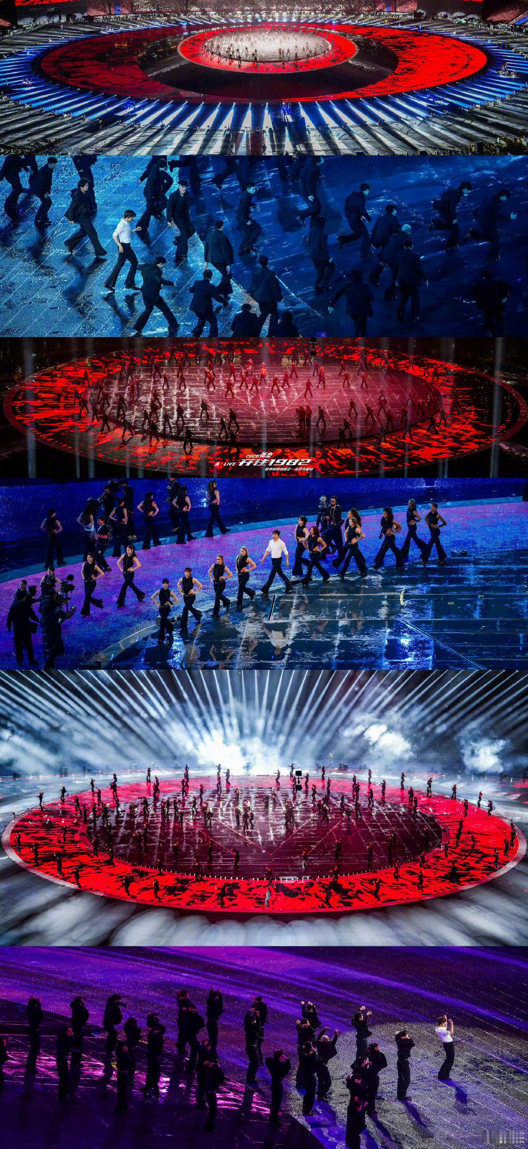 张杰金奖舞台获多家媒体点赞上万平米的场地被光影重塑，化身流动翻涌的星辰海洋，氛围