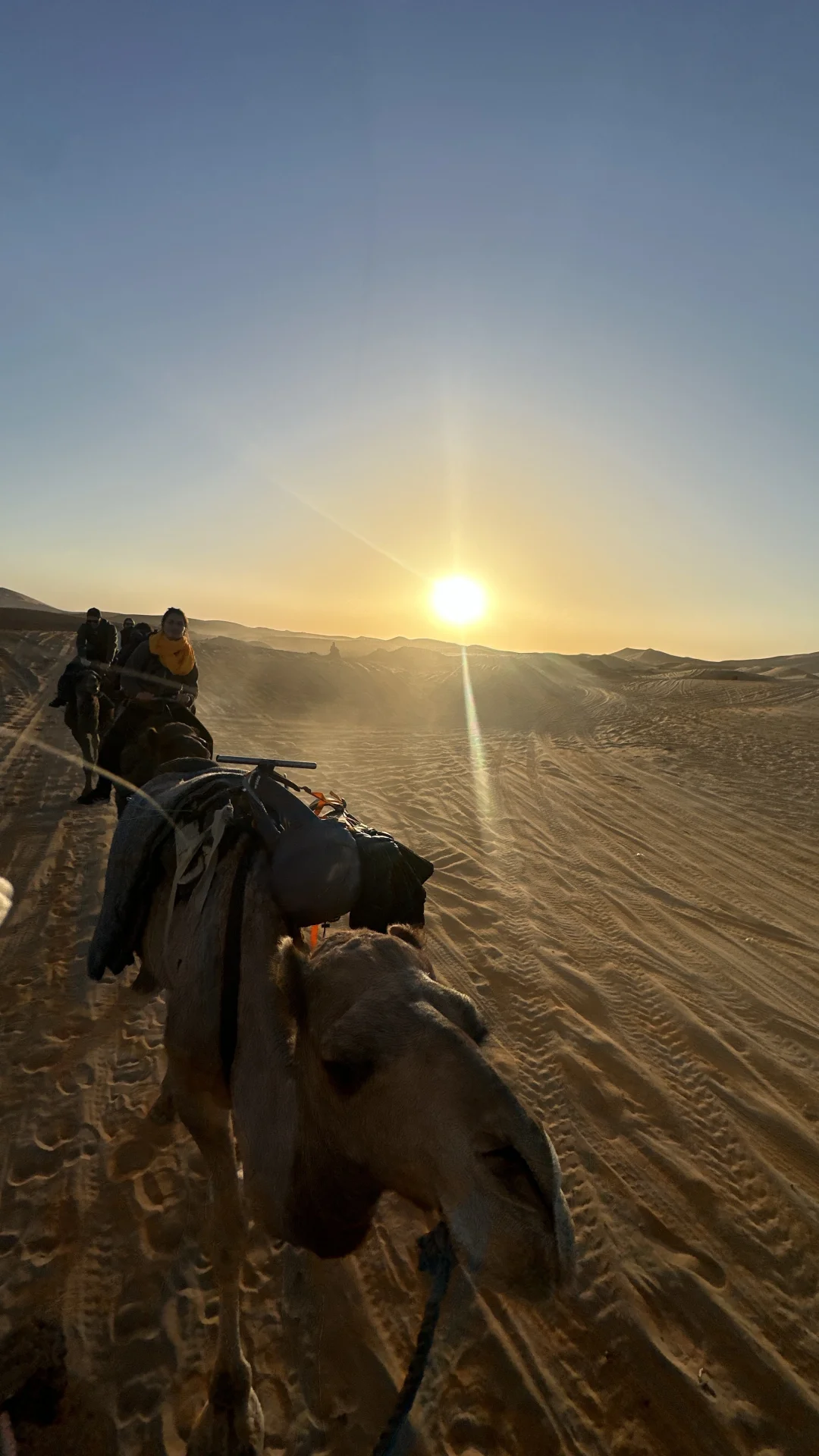 🇲🇦｜我在撒哈拉沙漠看到了粉色日落！🏜️🌄