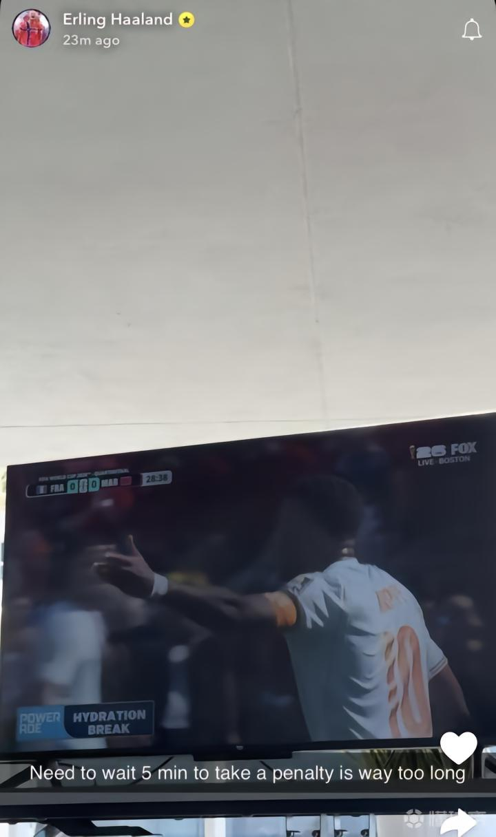 哈兰德吐槽姆巴佩失点【姆巴佩失点，哈兰德吐槽：罚个点球要等五分钟也太久了吧】姆巴