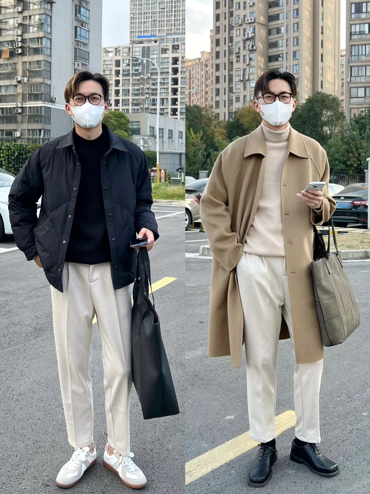 拒绝臃肿|30岁左右男生的冬季穿搭日记