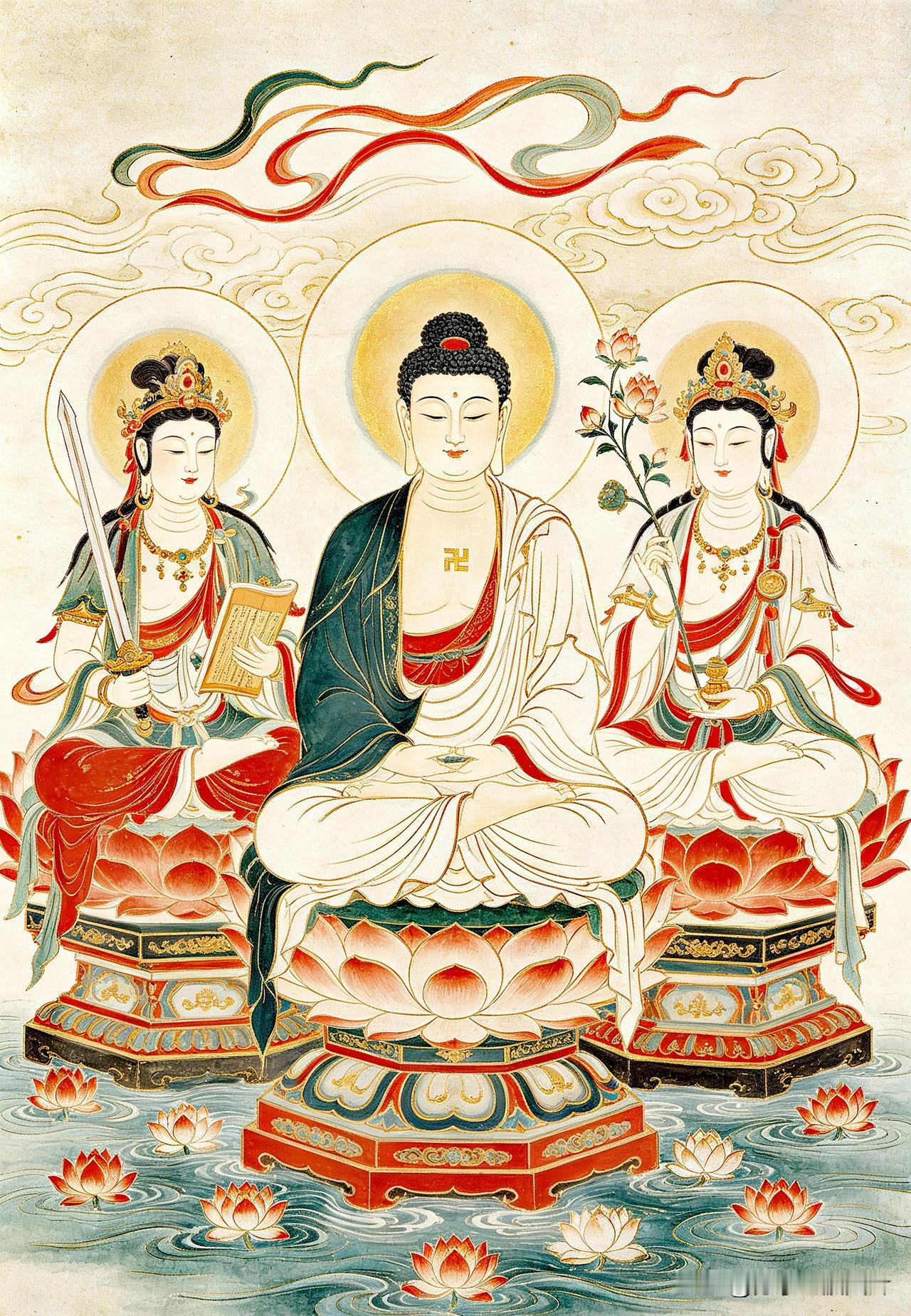 华严三圣