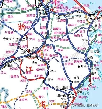 金台铁路通车之后，不少网友发现：宁波往返义乌走这条线路，路径非常绕远。
 
金台