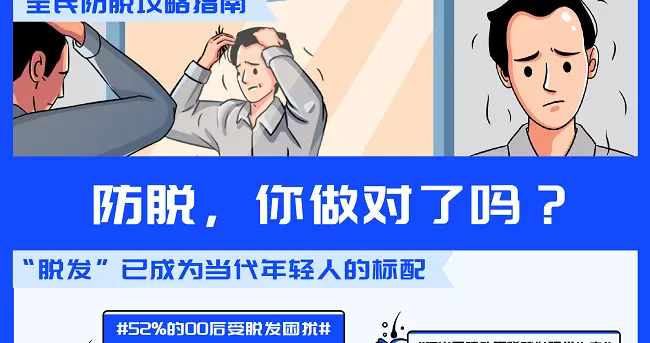 “脱发拯救者”雍禾医疗发布《全民防脱攻略指南》，防脱你做对了吗？