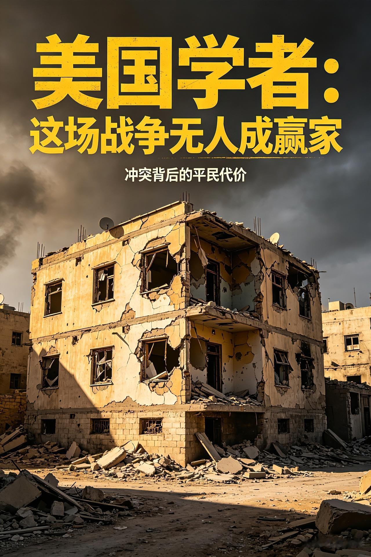 美国学者自揭真相打脸白宫
伊朗战争两个月无人成赢家
3468人丧生四成是平民
